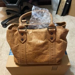 Frye Melissa Tote Beige Excellent